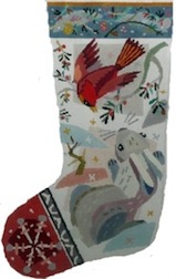 Snow Bunny stocking